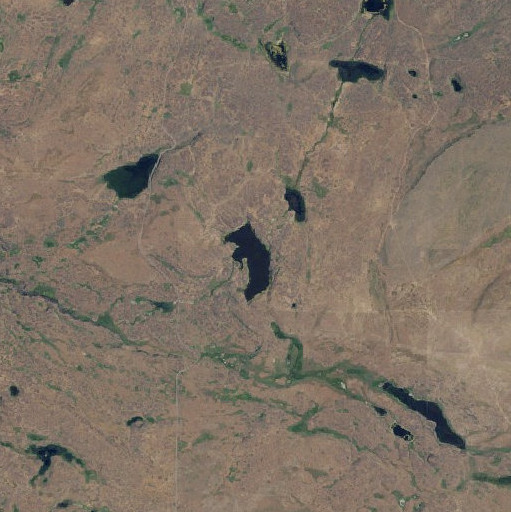 Aerial imagery of Wall Lake, WA