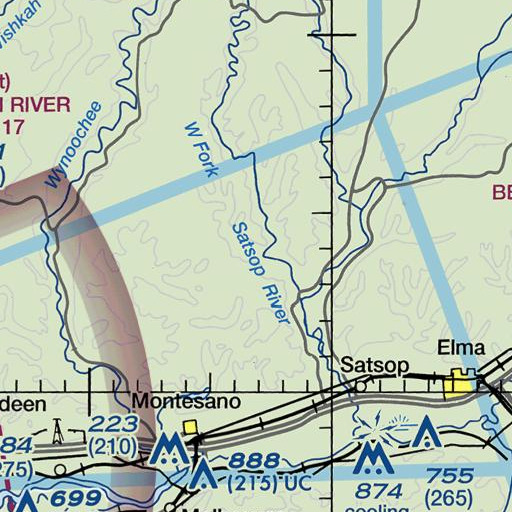 FAA VFR chart of Still Creek, WA