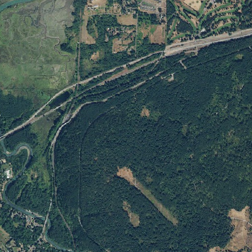 Aerial imagery of Jansen Hill, WA