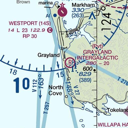 FAA VFR chart of Benn, WA