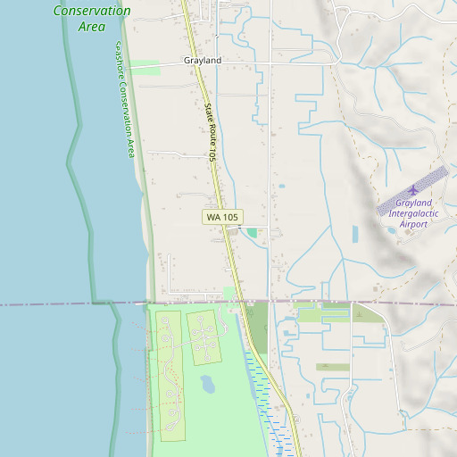 OpenStreetMap map of Benn, WA