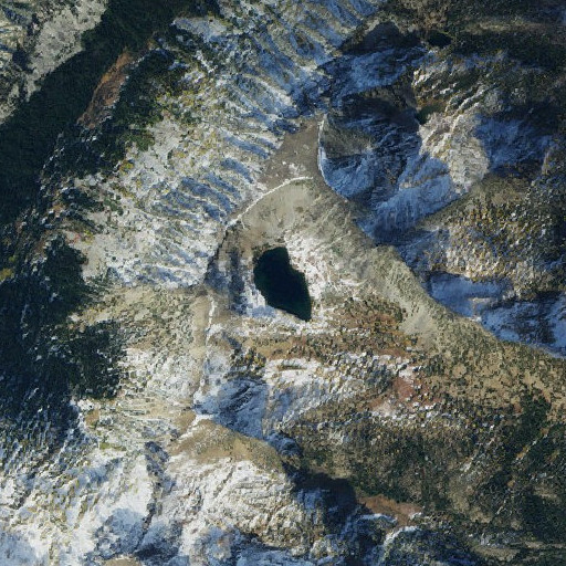 Aerial imagery of Lake Augusta, WA