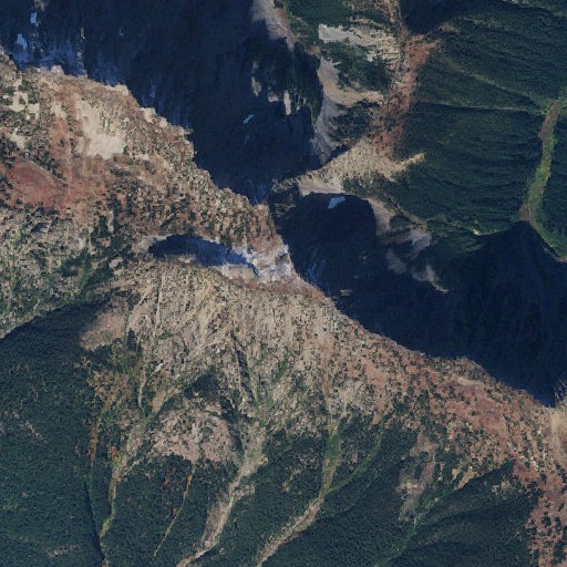 Aerial imagery of Devils Dome, WA