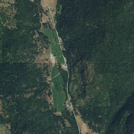 Aerial imagery of Frontier, WA