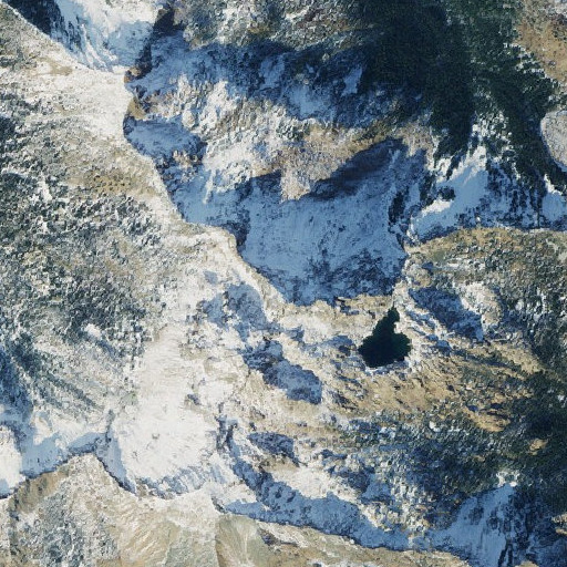 Aerial imagery of Ingalls Peak, WA
