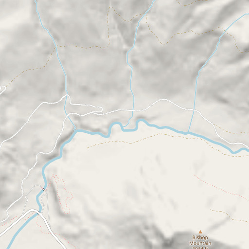 OpenStreetMap map of Irish Creek, WA