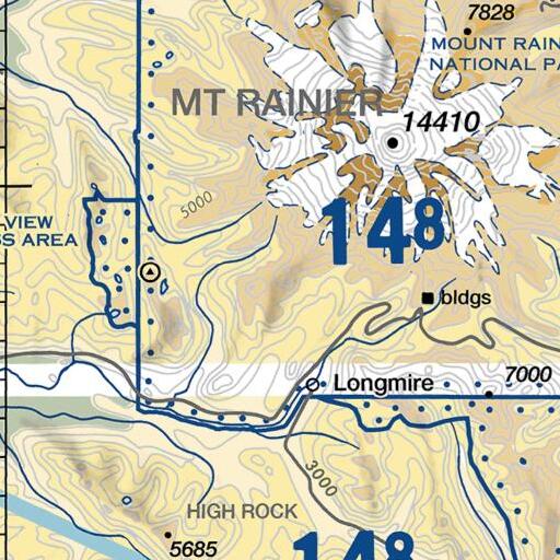 FAA VFR chart of Iron Mountain, WA