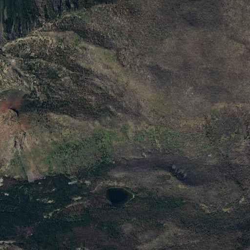 Aerial imagery of Island Spring, WA