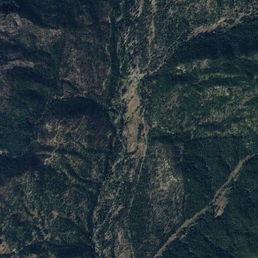 Aerial imagery of Jack Creek, WA
