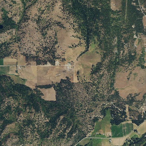 Aerial imagery of Jack Hook Gulch, WA