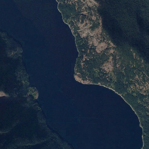 Aerial imagery of Jack Point, WA