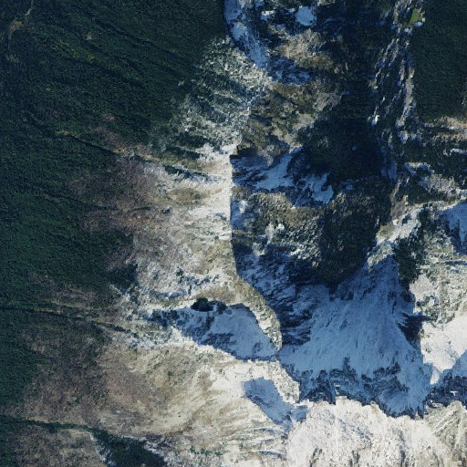 Aerial imagery of Jack Ridge, WA