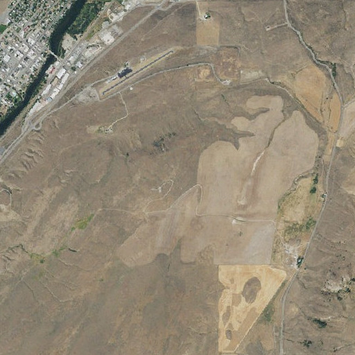 Aerial imagery of Jackass Butte, WA