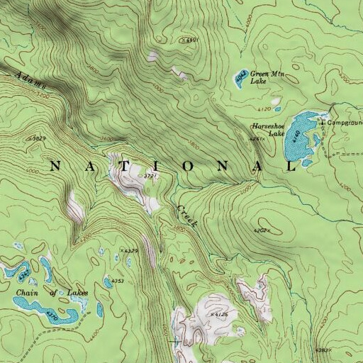 USGS 24K topo map of Killen Creek, WA