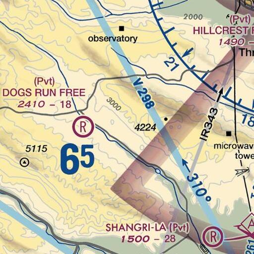 FAA VFR chart of Lemon Canyon, WA