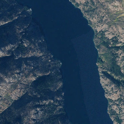 Aerial imagery of Riddle Creek, WA