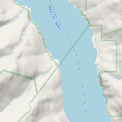 OpenStreetMap map of Riddle Creek, WA