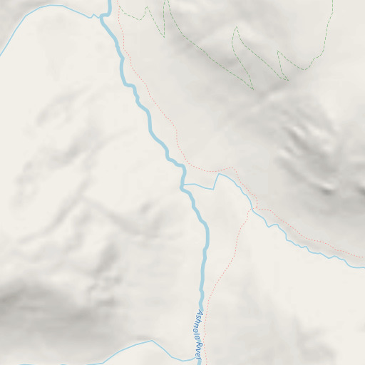 OpenStreetMap map of Spanish Creek, WA