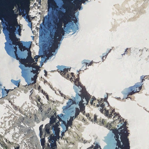 Aerial imagery of West Peak, WA
