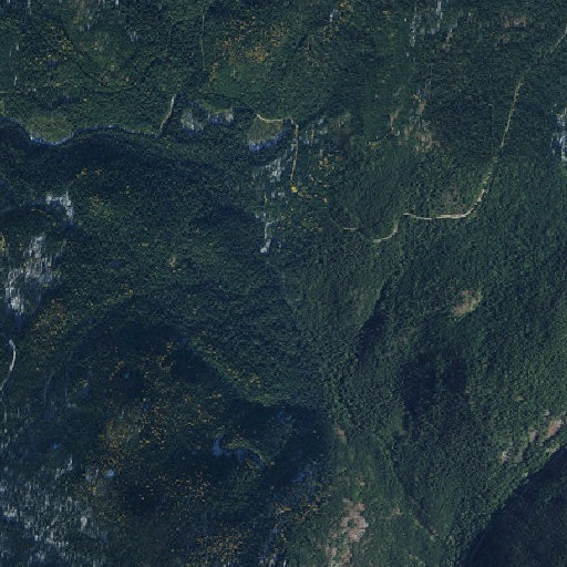 Aerial imagery of Willow Creek, WA