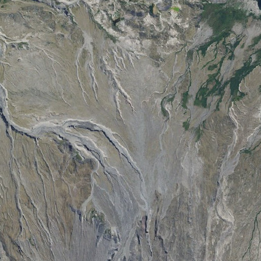Aerial imagery of Pumice Plain, WA