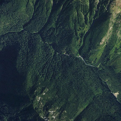 Aerial imagery of Olympic Mountains, WA