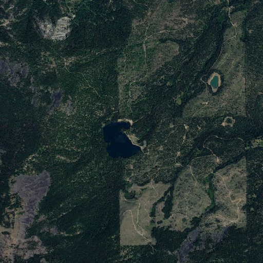 Aerial imagery of Upper Wheeler Dam, WA