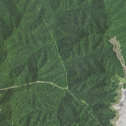 Aerial imagery of Davis Fork, WV