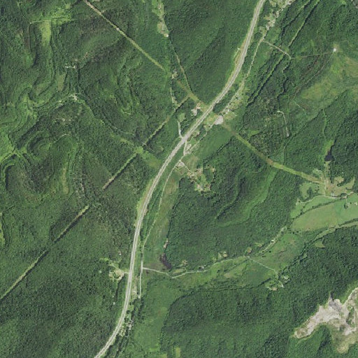 Aerial imagery of Lower Spruce Run, WV