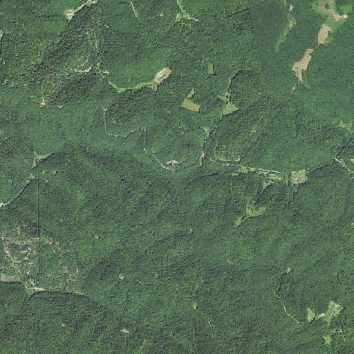 Aerial imagery of Right Fork Spruce Fork, WV
