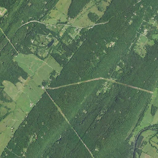 Aerial imagery of Schaffenaker Mountain, WV