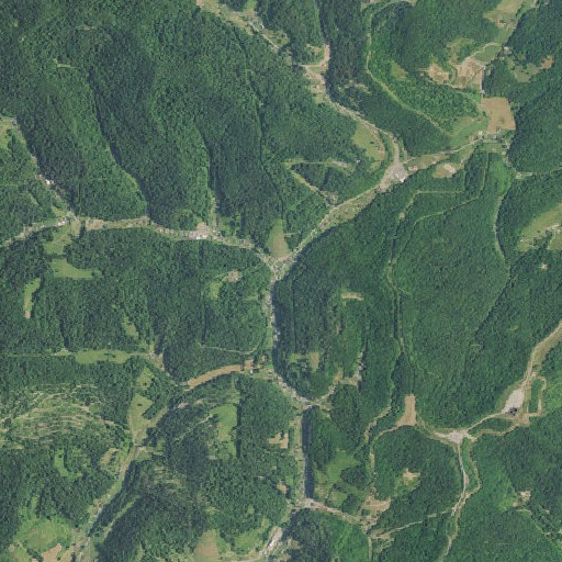 Aerial imagery of Shriver Run, WV