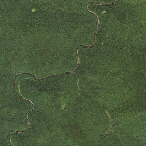 Aerial imagery of Glade Run, WV