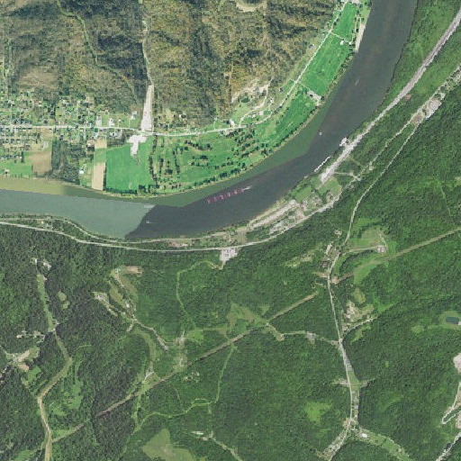 Aerial imagery of Lively Run, WV
