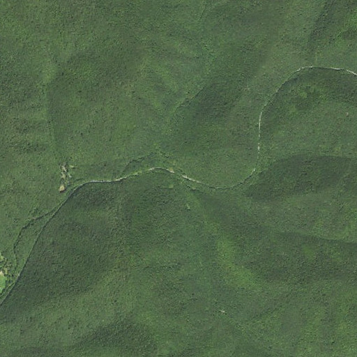 Aerial imagery of Long Run, WV