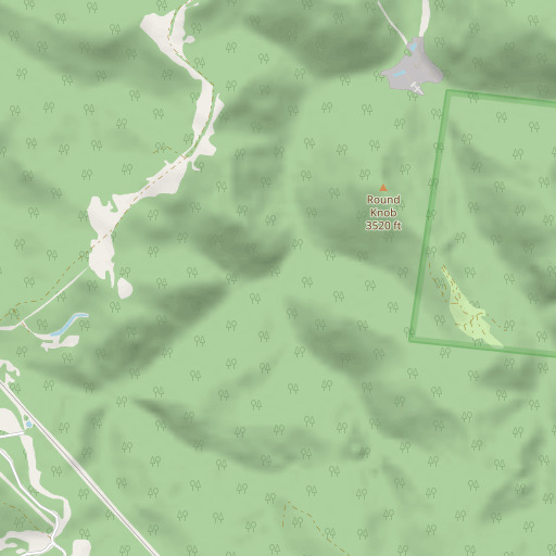 OpenStreetMap map of Long Run, WV