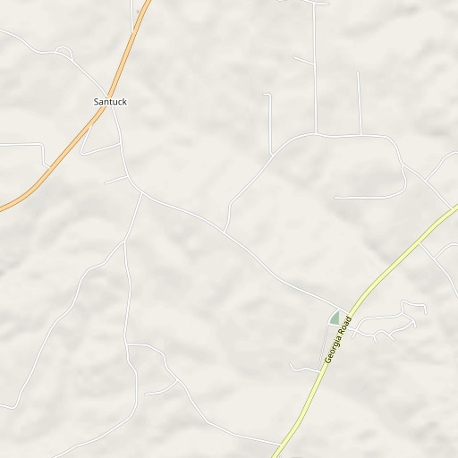 OpenStreetMap map of Pierce Chapel, AL