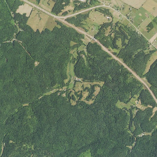 Aerial imagery of Williamson Spring, WV