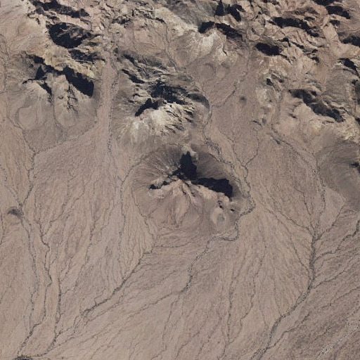 Aerial imagery of Black Mountain, AZ