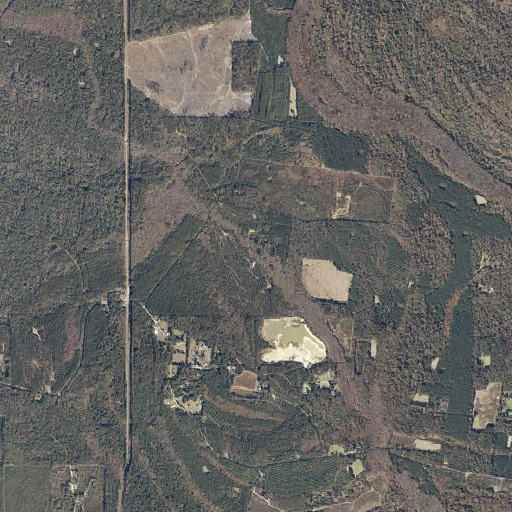 Aerial imagery of German Ford, AL