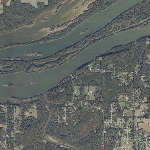 Aerial imagery of Kellar Quarry Landing, AL
