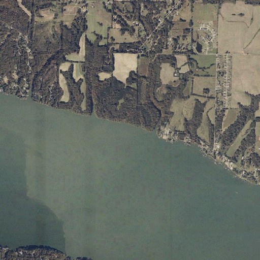 Aerial imagery of Lock Number Five (historical), AL