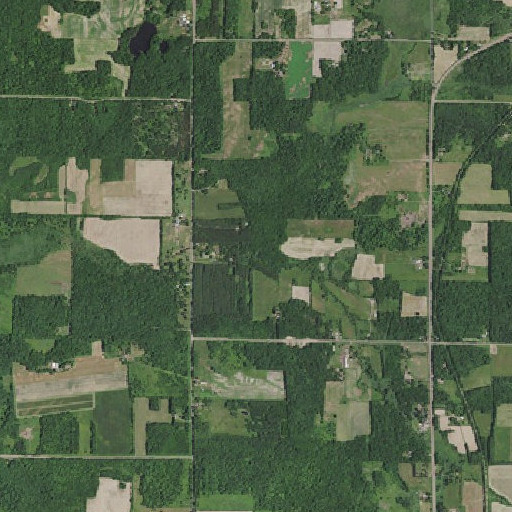 Aerial imagery of South Branch Trade River, WI