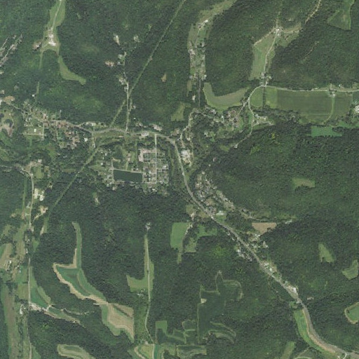 Aerial imagery of South Chipmunk Coulee, WI