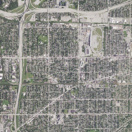 Aerial imagery of Wilson Elementary School, WI