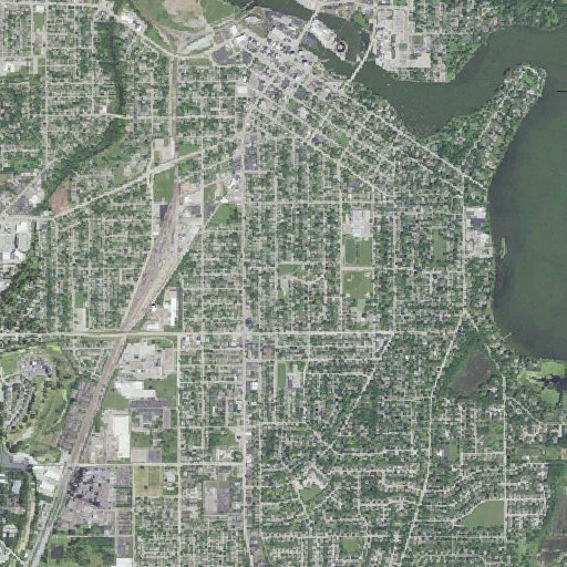 Aerial imagery of Wilson Elementary School, WI