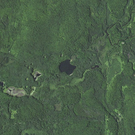 Aerial imagery of Cloud Lake, WI