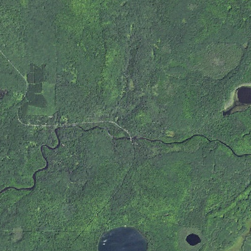 Aerial imagery of Chipmunk Creek, WI