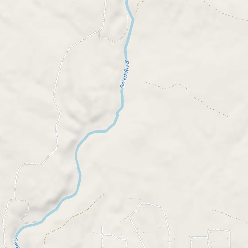OpenStreetMap map of Canyon Ditch, WY
