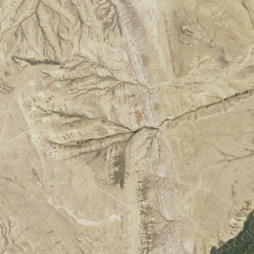 Aerial imagery of Cronberg Spring, WY